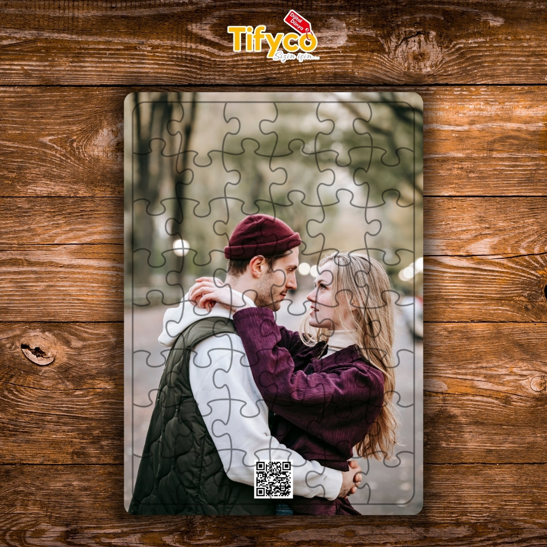 Aşkın Bulmacası ❤️ Sevgililere Özel QR Kodlu Video Puzzle🎁